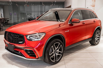 Mercedes GLC X253 2015–2022 Rocket etusäleikkö (GLC 43 AMG/GLC 63 AMG/AMG-Line 2019-2022) kuva 9