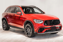 Mercedes GLC X253 2015–2022 Rocket etusäleikkö (GLC 43 AMG/GLC 63 AMG/AMG-Line 2019-2022) kuva 10