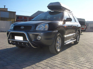 Hyundai Santa Fe 1 2000–2006 Puskurirauta WT003 (ruostumaton teräs) kuva 1