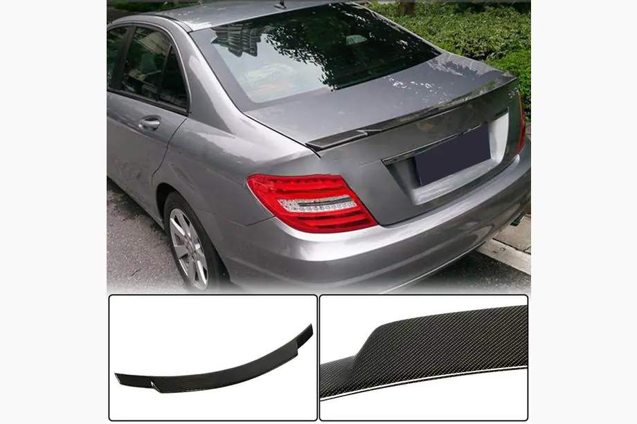 Mercedes C-sarja W204 2007–2015 Spoileri SD V4 (Hiilikuitu) Image