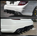 Mercedes C-sarja W204 2007–2015 Takapuskurin spoileri ja diffuusori (C63 AMG 2012-2014, hiilikuitu) kuva 3
