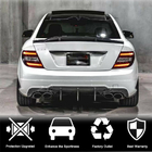 Mercedes C-sarja W204 2007–2015 Takapuskurin diffuusori V2 (AMG SD/Coupe 2012-2014, hiilikuitu) kuva 2