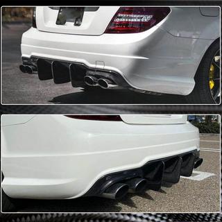 Takapuskurin diffuusori V2 (AMG SD/Coupe 2012-2014, hiilikuitu) kuva 3