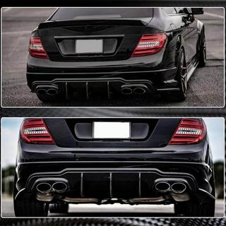 Takapuskurin diffuusori V2 (AMG SD/Coupe 2012-2014, hiilikuitu) kuva 4