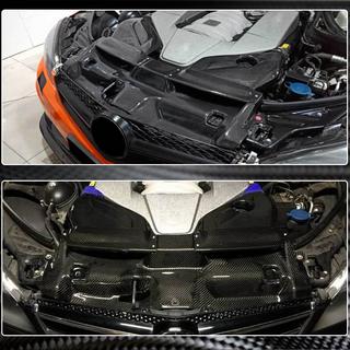 Cold air intake -kotelo kannella (C63 AMG 2012-2014, kuivahiilikuitu) Mercedes C-sarja W204 2007–2015 kuva 3