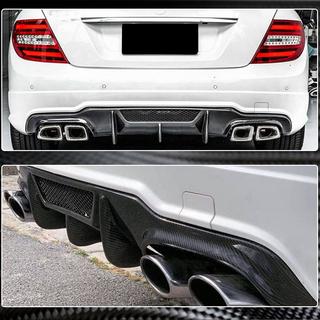 Takapuskurin diffuusori V4 (AMG SD/Coupe 2012-2014, hiilikuitu) kuva 3
