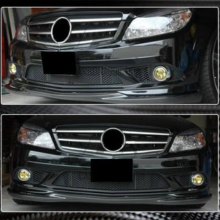 Etupuskurin lip-spoileri (AMG-Line 2008-2011, hiilikuitu) kuva 4