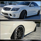 Mercedes C-sarja W204 2007–2015 Helmalevikkeet (AMG SD, hiilikuitu) kuva 4