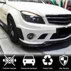 Mercedes C-sarja W204 2007–2015 Hiilikuituiset etupuskurin lisäosat (C63 AMG Sedan 2008-2011) kuva 2