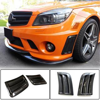 Hiilikuituiset etupuskurin lisäosat (C63 AMG Sedan 2008-2011) kuva 1
