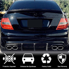 Mercedes C-sarja W204 2007–2015 Takapuskurin diffuusori V2 (AMG SD 2008-2011, hiilikuitu) kuva 3