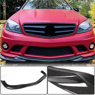 Etupuskurin lip-spoileri Lip V3 (AMG 2008-2011, hiilikuitu) kuva 1