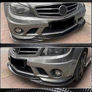 Etupuskurin lip-spoileri Lip V3 (AMG 2008-2011, hiilikuitu) kuva 3