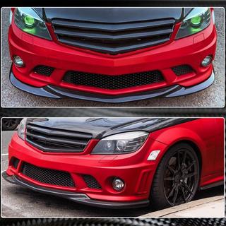 Etupuskurin lip-spoileri Lip V3 (AMG 2008-2011, hiilikuitu) kuva 4