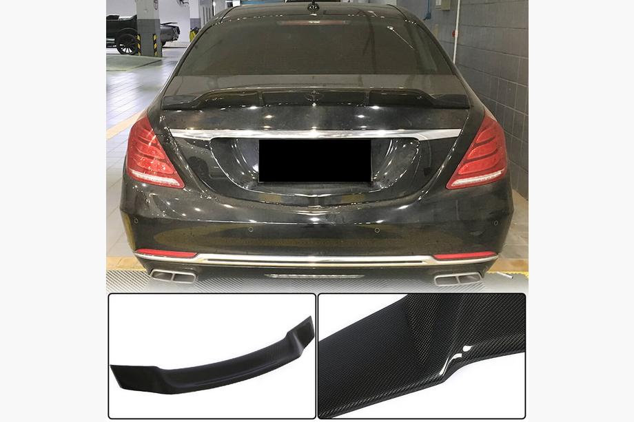 Mercedes S-сlass W222 2013–2022 Spoileri V3 (hiilikuitu) Image