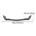Mercedes S-class W222 2013–2022 Etuapuskurin lip (AMG-Line 2014-2017, hiilikuitu) kuva 6