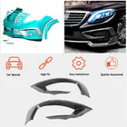 Mercedes S-class W222 2013–2022 Etupuskurin listat V1 (S63 AMG 2014-2017, hiilikuitu) kuva 2