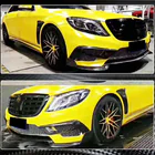 Mercedes S-class W222 2013–2022 Etupuskurin listat V1 (S63 AMG 2014-2017, hiilikuitu) kuva 5