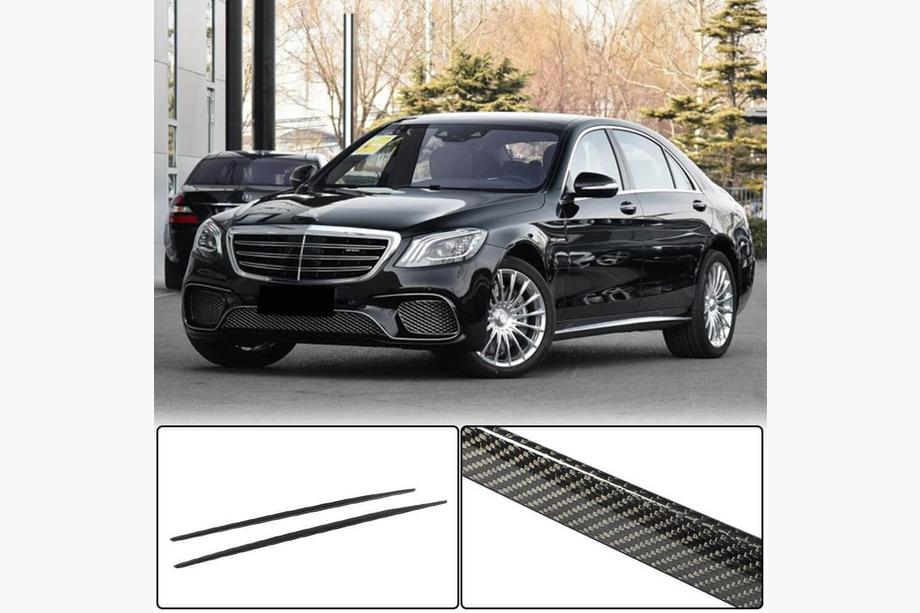 Mercedes S-class W222 2013–2022 Helmalevikkeet (S63 AMG 2014-2017, hiilikuitu) Image