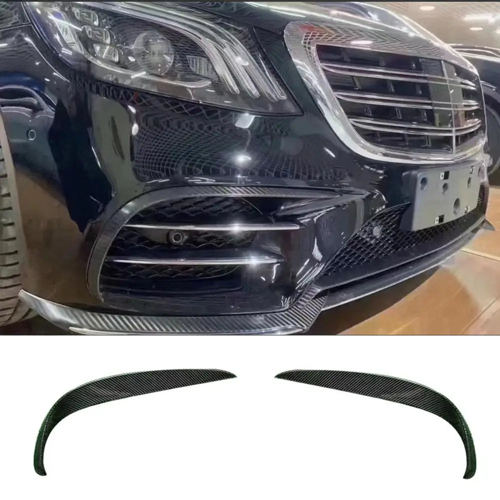 Etupuskurin lisäosat V2 (S63 AMG 2014-2017, hiilikuitu) kuva 1