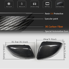 Mercedes S-class W222 2013–2022 Sivupeilien kuoret V2 (2014-2017, Carbon) kuva 5