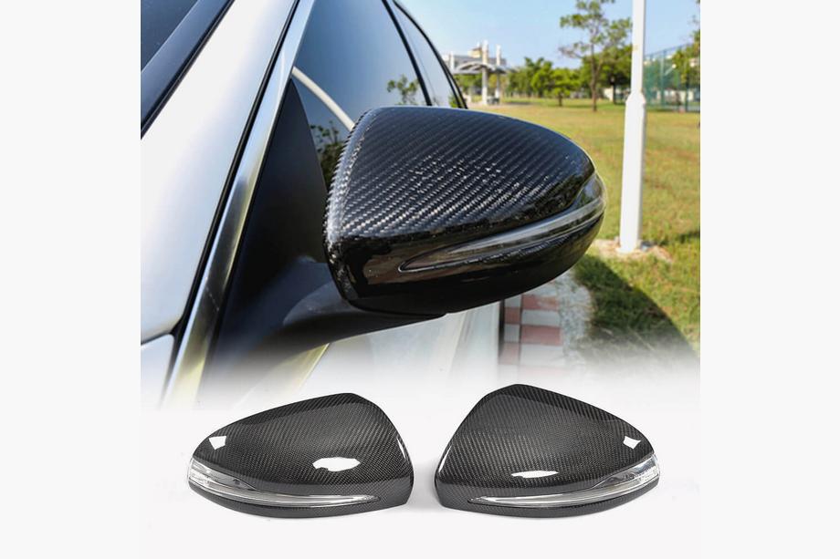 Mercedes S-class W222 2013–2022 Sivupeilien kuoret V2 (2014-2017, Carbon) Image
