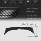 Mercedes S-class W222 2013–2022 Hiilikuituiset etulokasuojan peitelistat (malliin 2014-2017, Carbon) kuva 7