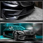 Mercedes S-class W222 2013–2022 Etupuskurin lip (S63 AMG 2014-2017, hiilikuitu) kuva 3