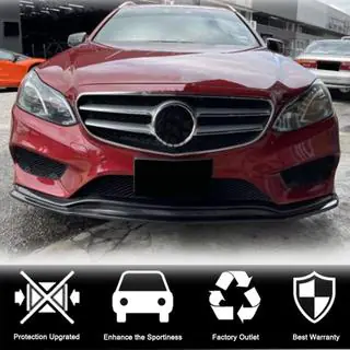 Etupuskurin lip Spoileri Lip V1 (AMG-Line 2013-2016, hiilikuitu) kuva 2