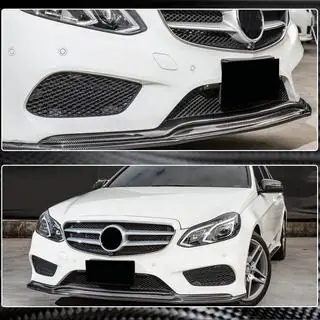 Etupuskurin lip Spoileri Lip V1 (AMG-Line 2013-2016, hiilikuitu) kuva 4