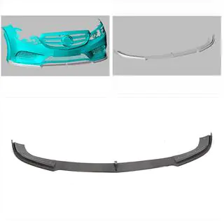 Etupuskurin lipa Lip V2 (AMG-Line 2013-2016, hiilikuitu) kuva 2