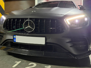 Mercedes E-class W213 2016–2023 Etupuskurin lip spoiler (AMG-Line 2020-2023, hiilikuitu) kuva 9