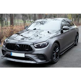 Etupuskurin lip spoiler (AMG-Line 2020-2023, hiilikuitu) kuva 3