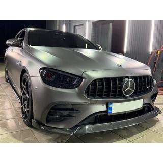 Etupuskurin lip spoiler (AMG-Line 2020-2023, hiilikuitu) kuva 4