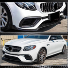 Mercedes E-class W213 2016–2023 Etupuskurin lipa Lip V1 (E63 AMG 2016-2019, hiilikuitu) kuva 4