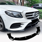 Mercedes E-class W213 2016–2023 Etupuskurin lip-spoileri (AMG-Line / E43 AMG 2016-2019, muovi) kuva 1