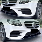 Mercedes E-class W213 2016–2023 Etupuskurin lip-spoileri (AMG-Line / E43 AMG 2016-2019, muovi) kuva 2
