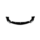 Mercedes E-class W213 2016–2023 Etupuskurin lip-spoileri (AMG-Line / E43 AMG 2016-2019, muovi) kuva 4