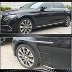 Mercedes E-class W213 2016–2023 Etulokasuojien hiilikuitulisäkkeet (AMG-Line/E43 AMG 2016-2019, Carbon) kuva 4