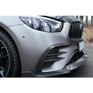 Etupuskurin lip spoiler (AMG-Line 2020+ -malleihin, dry carbon) kuva 1