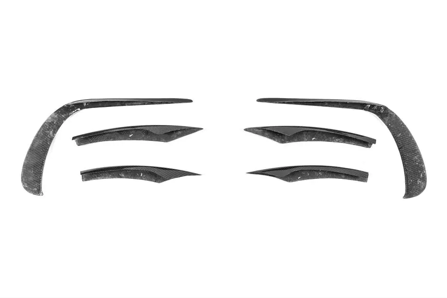 Mercedes E-class W213 2016–2023 Etupuskurin lip spoiler (AMG-Line 2020+ -malleihin, dry carbon) Kuva 20