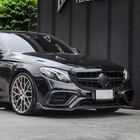 Mercedes E-class W213 2016–2023 Hiilikuituiset etupuskurin splitterit (E63 AMG 2016-2019, carbon) kuva 2