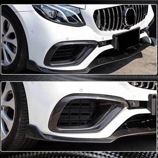 Hiilikuituiset etupuskurin splitterit (E63 AMG 2016-2019, carbon) kuva 3