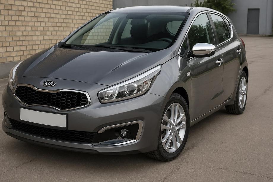 Kia Ceed 2012–2018 Sivupeilien kuoret (2 kpl, ruostumaton teräs) Image