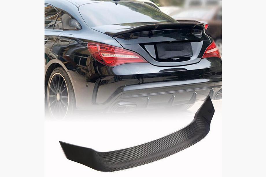 Mercedes CLA C117 2013–2019 Spoileri V4 (SD, hiilikuitu) Image