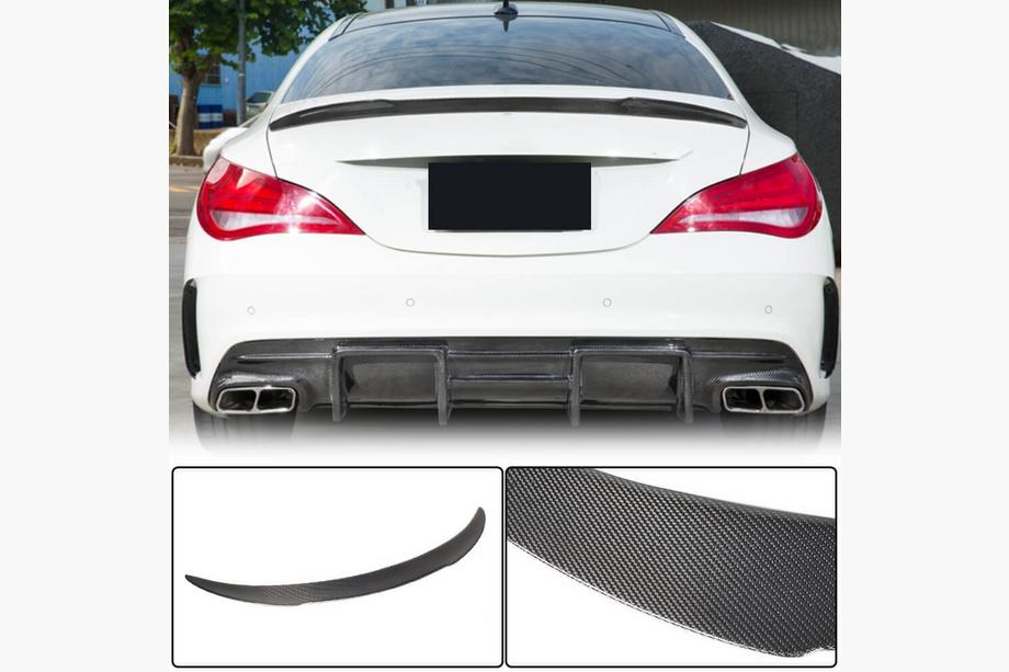 Mercedes CLA C117 2013–2019 Spoileri V8 (SD, hiilikuitu) Image