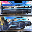 Mercedes CLA C117 2013–2019 Takapuskurin diffuusori V1 (AMG-Line / CLA45 AMG, hiilikuitu) kuva 4