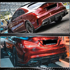 Mercedes CLA C117 2013–2019 Takapuskurin diffuusori V1 (AMG-Line / CLA45 AMG, hiilikuitu) kuva 5