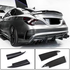 Mercedes CLA C117 2013–2019 Taka puskurin suojalistat V2 (AMG-Line / CLA45 AMG SD, hiilikuitu) kuva 2