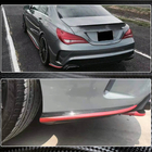 Mercedes CLA C117 2013–2019 Taka puskurin suojalistat V2 (AMG-Line / CLA45 AMG SD, hiilikuitu) kuva 9